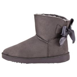 Botas de nieve Mukluki gris 5