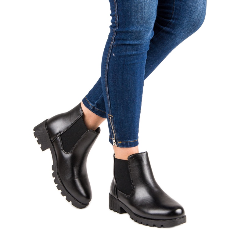 Botas chelsea negro 1 Botas chelsea negro 1