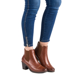 G2G/Good To Great Botas de tacón marrón 5