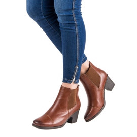 G2G/Good To Great Botas de tacón marrón 6