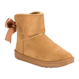 Botas de nieve de Mukluki marrón 1