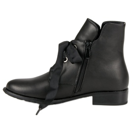 Filippo Botines atados negro 2