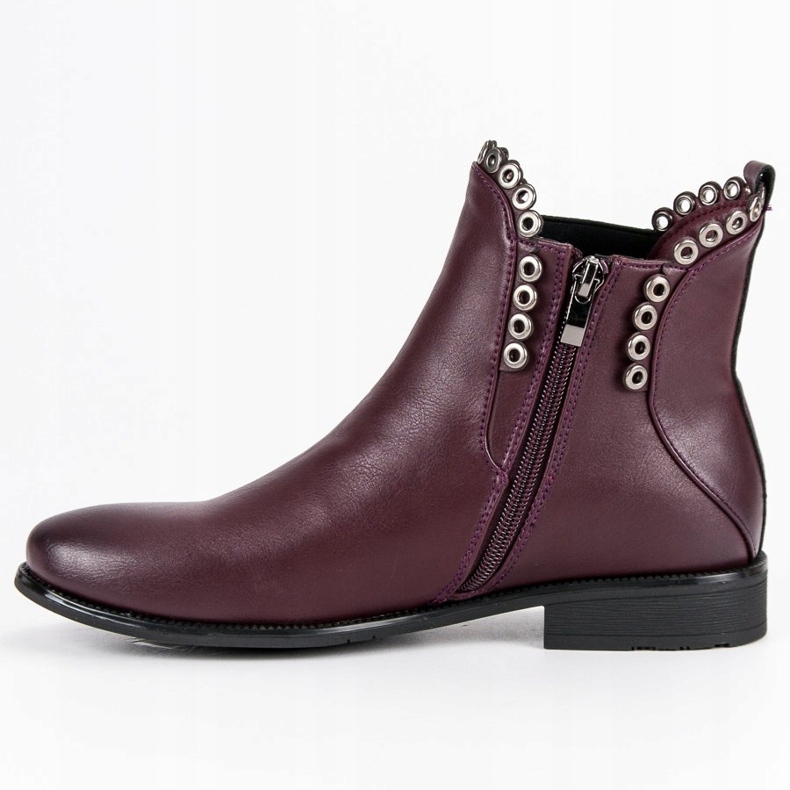 Filippo Botines Chelsea casuales rojo 1 Filippo Botines Chelsea casuales rojo 1