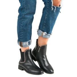Filippo Botines Chelsea casuales negro 4