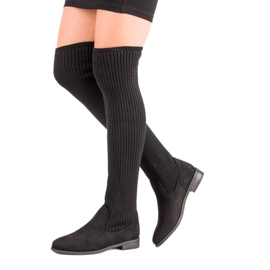 Mosqueteros de moda negro 3