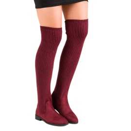 Mosqueteros de moda multicolor rojo 2