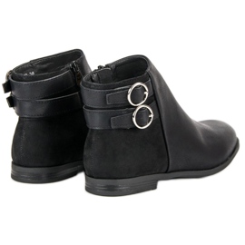 Super Mode Botas bajas negras negro 5