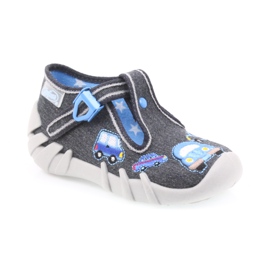 Zapatillas infantil Befado 110P341 gris azul 1