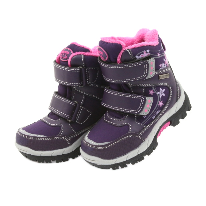 American Club Botas americanas botas de invierno con membrana 3121 violeta 4