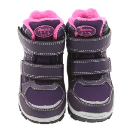 American Club Botas americanas botas de invierno con membrana 3121 violeta 3