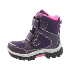 American Club Botas americanas botas de invierno con membrana 3121 púrpura 2