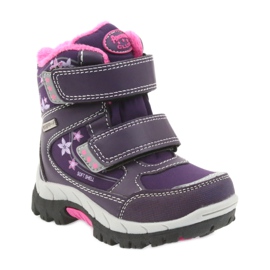 American Club Botas americanas botas de invierno con membrana 3121 violeta 1