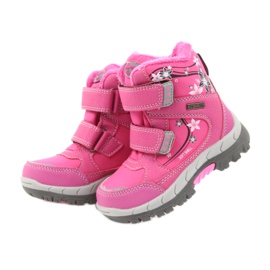 American Club Botas americanas botas de invierno con membrana 3121 rosado 3
