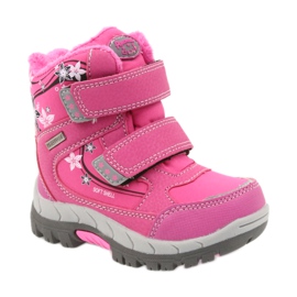 American Club Botas americanas botas de invierno con membrana 3121 rosado 1