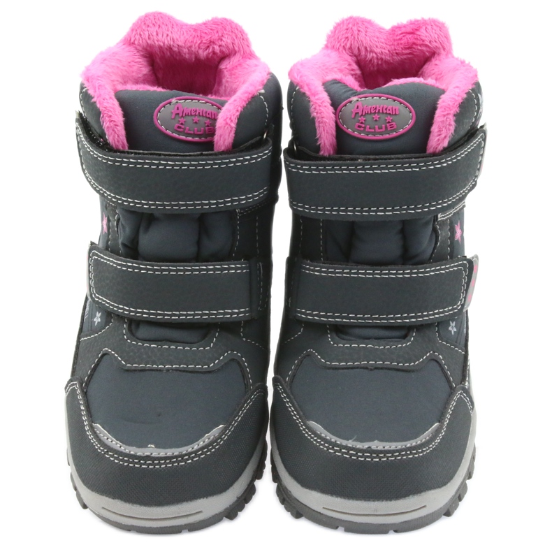American Club Botas americanas botas de invierno con membrana 3121 gris rosa 3