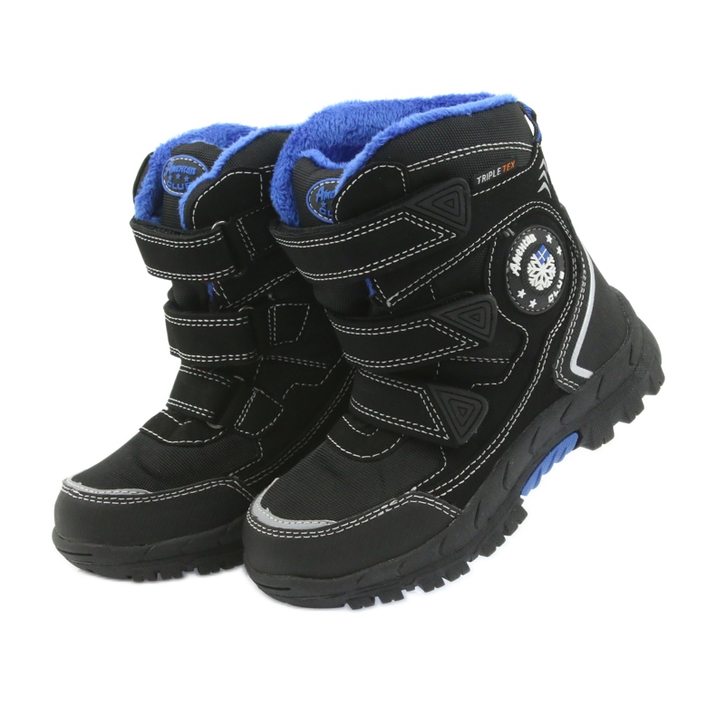 American Club Botas con membrana americana 0926 negra negro azul 4