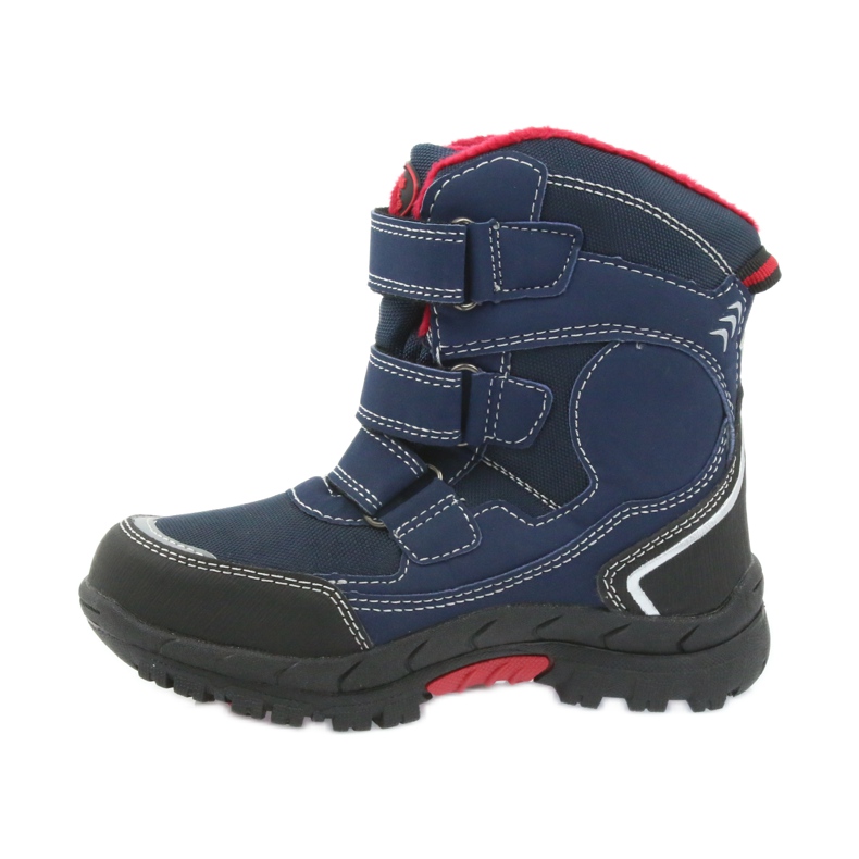 American Club Botas americanas botas de invierno con membrana 0926 negro rojo azul marino 2 American Club Botas americanas botas de invierno con membrana 0926 negro rojo azul marino 2