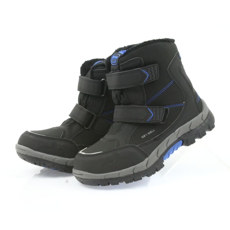 American Club Botas americanas botas de invierno con membrana 3123 negro azul 4 American Club Botas americanas botas de invierno con membrana 3123 negro azul 4