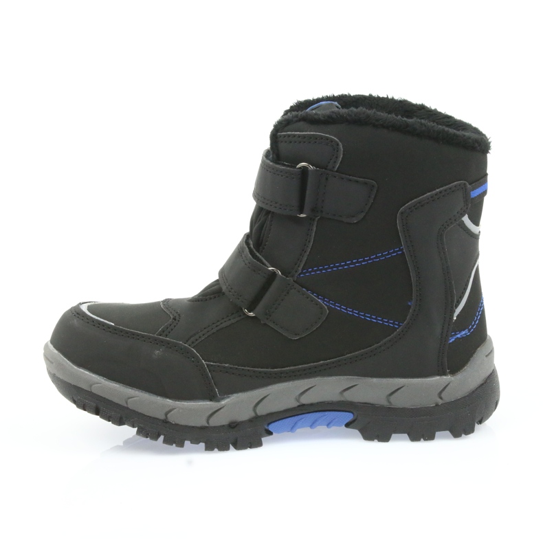 American Club Botas americanas botas de invierno con membrana 3123 negro azul 2 American Club Botas americanas botas de invierno con membrana 3123 negro azul 2