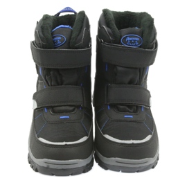 American Club Botas americanas botas de invierno con membrana de 1122. negro azul 4