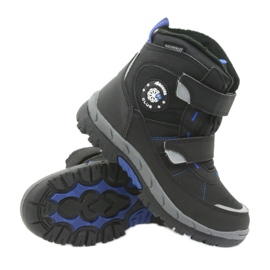 American Club Botas americanas botas de invierno con membrana de 1122. negro azul 3