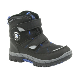 American Club Botas americanas botas de invierno con membrana de 1122. negro azul 1