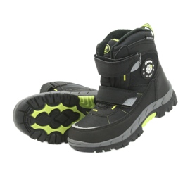 American Club Botas americanas botas de invierno con membrana de 1122. negro verde 4