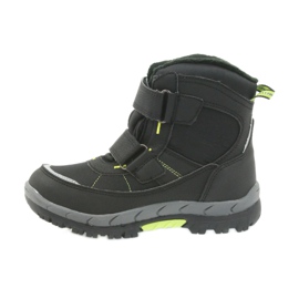 American Club Botas americanas botas de invierno con membrana de 1122. negro verde 2