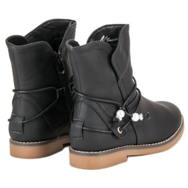Cómodas botas de otoño negro 4