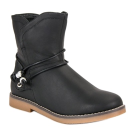 Cómodas botas de otoño negro 2