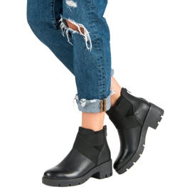 Botas de moda negro 5