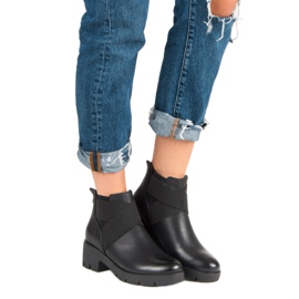 Botas de moda negro 4