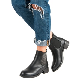 Kayla Botas Black Booties Jodhpur negro 5