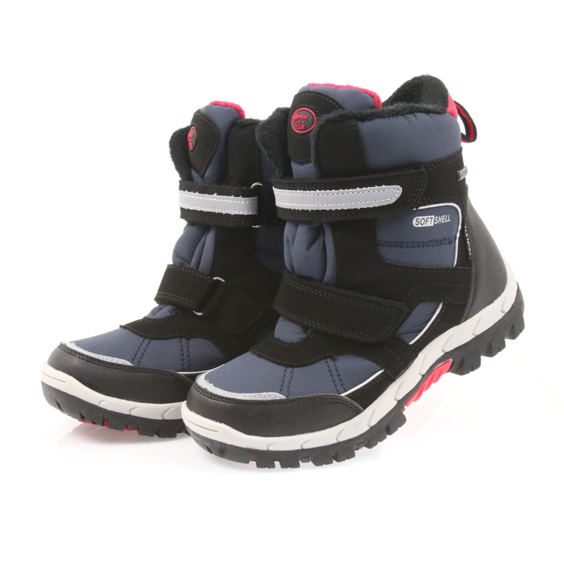 American Club Botas americanas botas de invierno con membrana de 1813. negro rojo azul marino 3 American Club Botas americanas botas de invierno con membrana de 1813. negro rojo azul marino 3