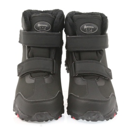 American Club Botines americanos botas de invierno con membrana. negro 3