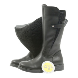 Botas largas Ren But negro 4371 azul marino 5