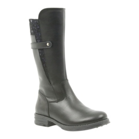 Botas largas Ren But negro 4371 azul marino 1
