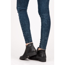 Queen Vivi Botas bajas para mujer negro 1