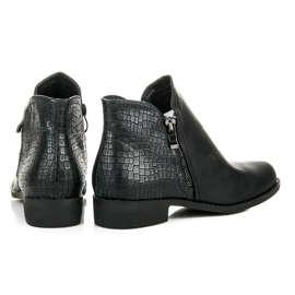 Queen Vivi Botas bajas para mujer negro 4