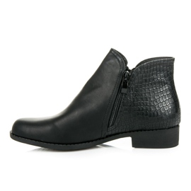 Queen Vivi Botas bajas para mujer negro 3