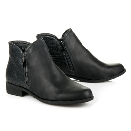 Queen Vivi Botas bajas para mujer negro 5