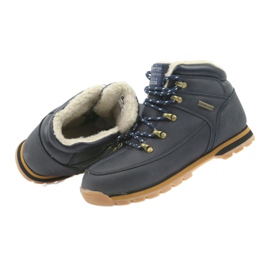 American Club Botas americanas botas de invierno 152619 azul marino 4