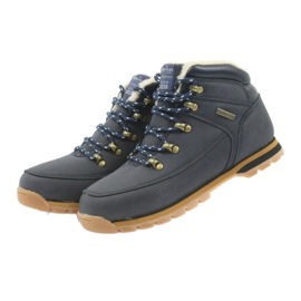 American Club Botas americanas botas de invierno 152619 azul marino 3