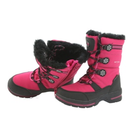 American Club Botas de invierno americanas con membrana 702SB negro rosa 4