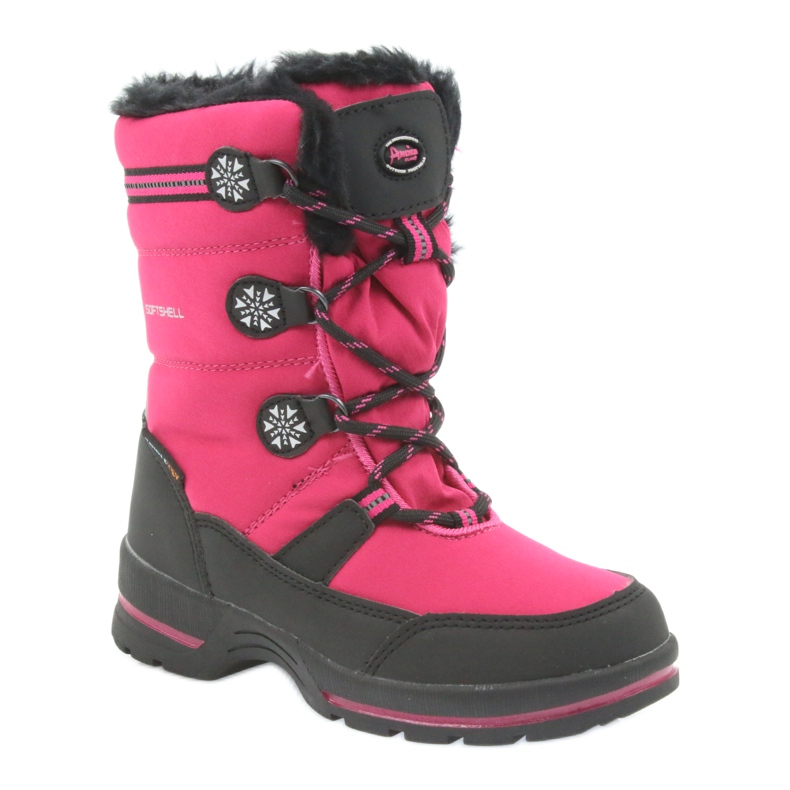 American Club Botas de invierno americanas con membrana 702SB negro rosa 1