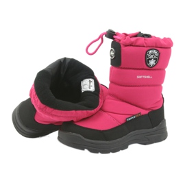 American Club Botas de invierno americanas con membrana 801SB negro rosa 4