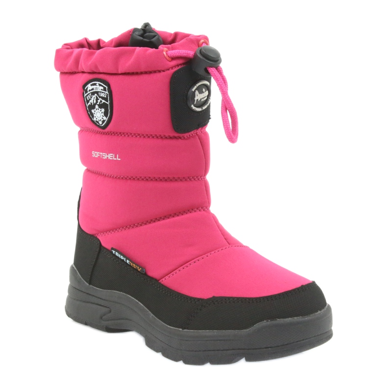 American Club Botas de invierno americanas con membrana 801SB negro rosa 1