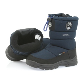American Club Zapatos con membrana americana 801SB azul marino negro 4