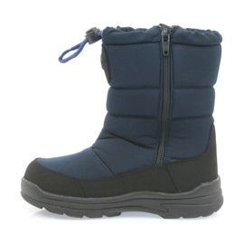 American Club Zapatos con membrana americana 801SB azul marino negro 2