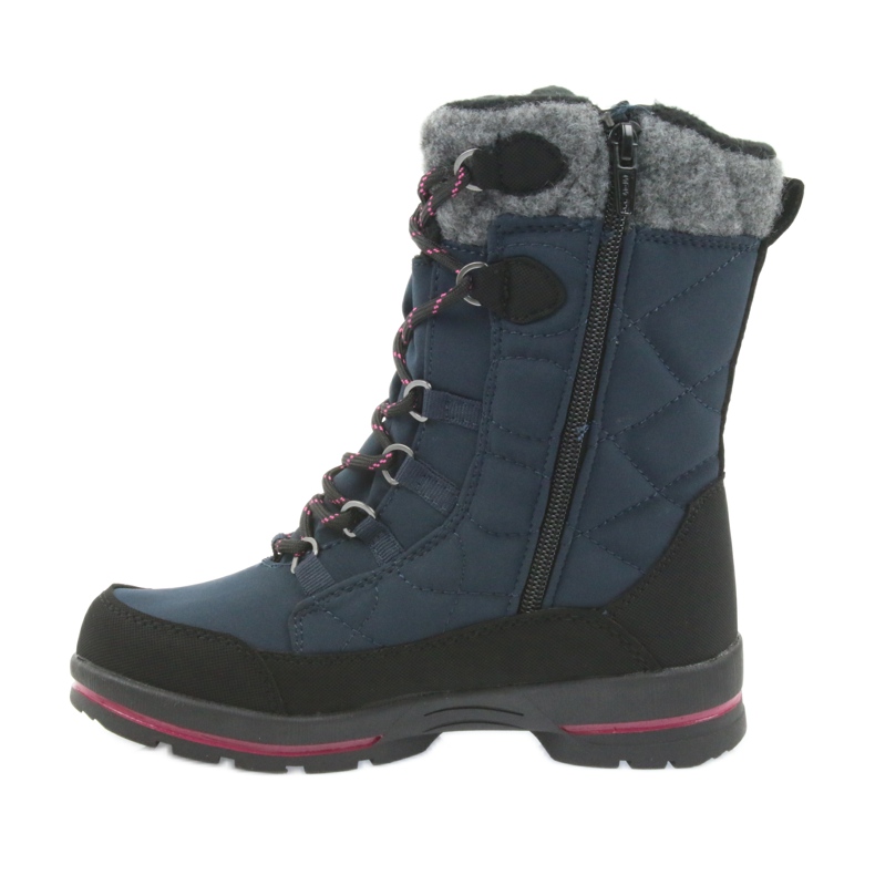 American Club Botas de nieve con membrana granat americana 801SB negro azul marino 2 American Club Botas de nieve con membrana granat americana 801SB negro azul marino 2